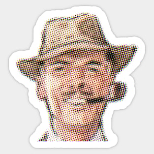 The Pixillated Man Sticker